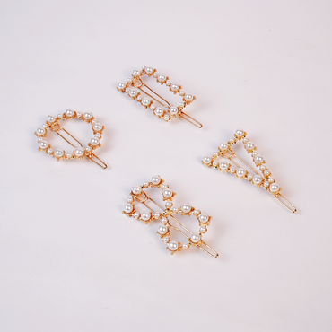 Pearl Luxe Hair Pin Collection Random Color ( one piece )