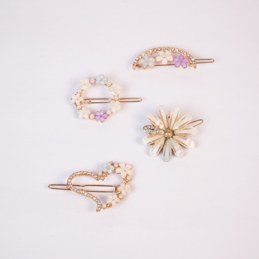 Floral Elegance Hair Pin Collection