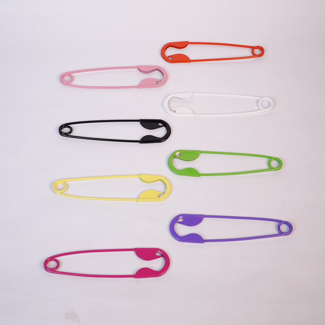 Oversized Safety Pin Hair Clip .