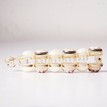 Pearl Bloom Banana Hair Clip
