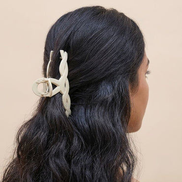 Matte Twist Hair Claw Clip Random Colors