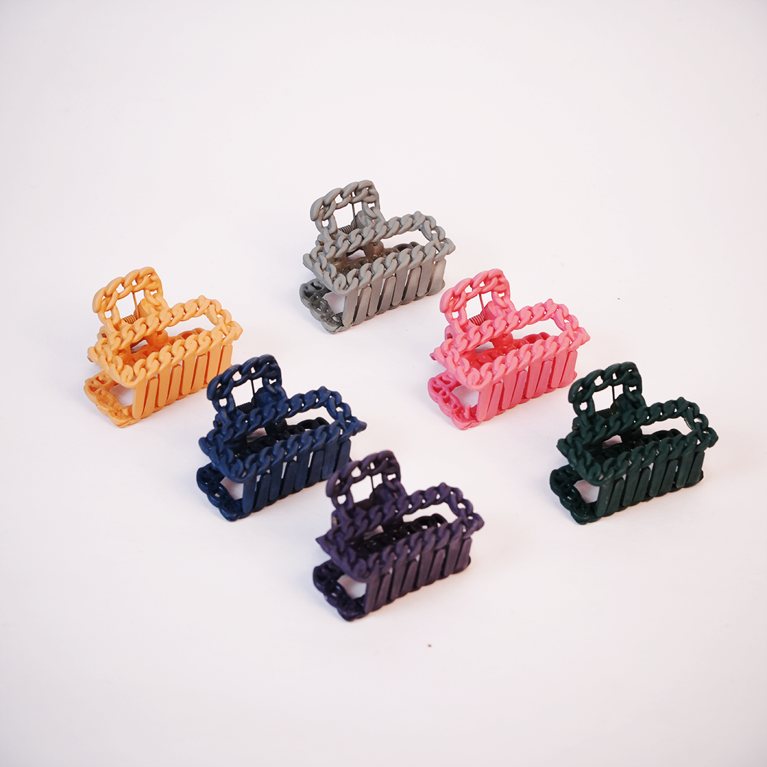 Braided Matte Hair Claw Clip