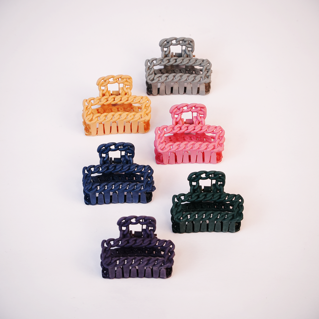 Braided Matte Hair Claw Clip