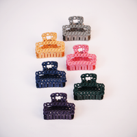 Braided Matte Hair Claw Clip