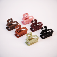 Braided Matte Hair Claw Clip