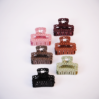 Braided Matte Hair Claw Clip