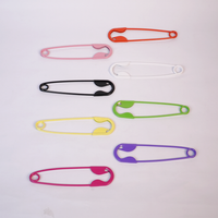 Oversized Safety Pin Hair Clip .Random Color (one Piece )