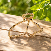 Gold Bow Hair Claw Clip Set – Elegant Metal Bow Hair Clips Random Color