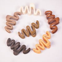 Matte Amber Mini Claw Clip