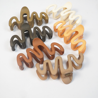 Matte Amber Mini Claw Clip