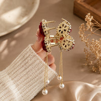 Stylish Hair Clips for Women | Pearl, Chain & Decorative Hair Accessories | Set of 4