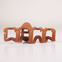 Matte Amber Mini Claw Clip