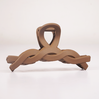 Matte Twist Hair Claw Clip