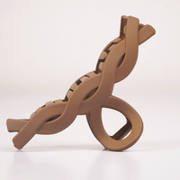 Matte Twist Hair Claw Clip