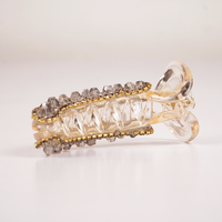Crystal Luxe Banana Hair Claw