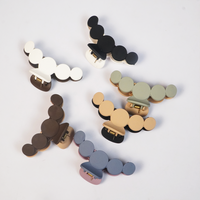 Mono Dot Hair Claw Clip