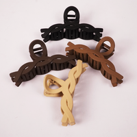 Matte Twist Hair Claw Clip