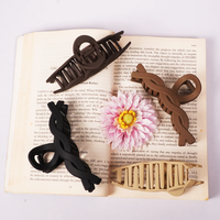 Matte Twist Hair Claw Clip