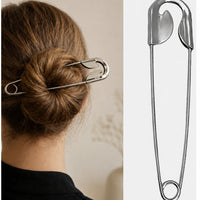 Decorative Hair Pins for Women, 2 Pcs Large Hair Bun Pins, Random Color (one piece )