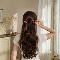 Stylish Hair Clips for Women | Pearl, Chain & Decorative Hair Accessories | Set of 4