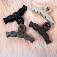 Matte Twist Hair Claw Clip
