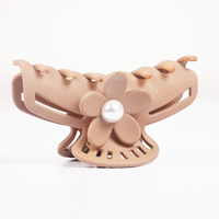 Pearl Blossom Hair Claw Clip