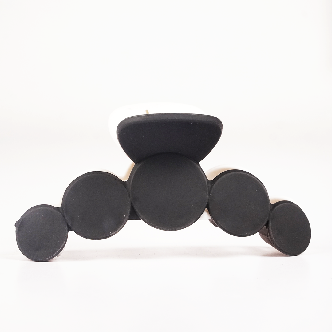 Mono Dot Hair Claw Clip