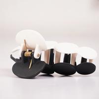Mono Dot Hair Claw Clip