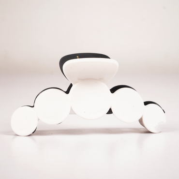 Mono Dot Hair Claw Clip