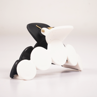 Mono Dot Hair Claw Clip