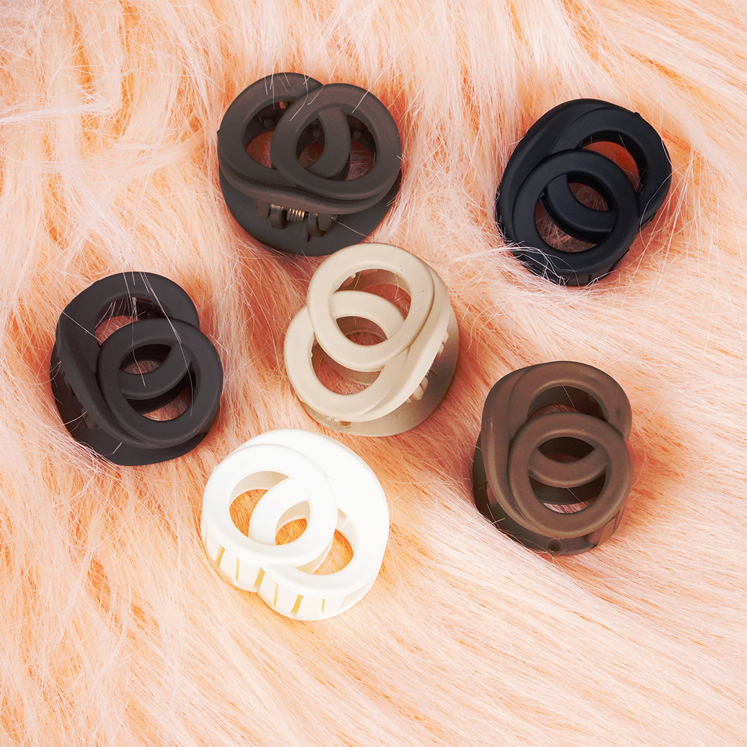 Infinity Loop Hair Claw Clip