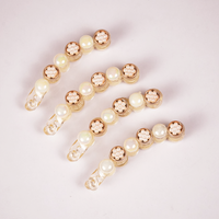 Pearl Bloom Banana Hair Clip