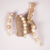 Pearl Bloom Banana Hair Clip