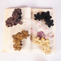 Matte Blossom Hair Claw Clip Random Color (one Piece )