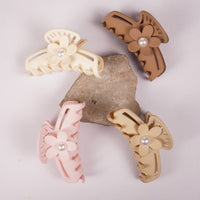 Pearl Blossom Hair Claw Clip Random Colors