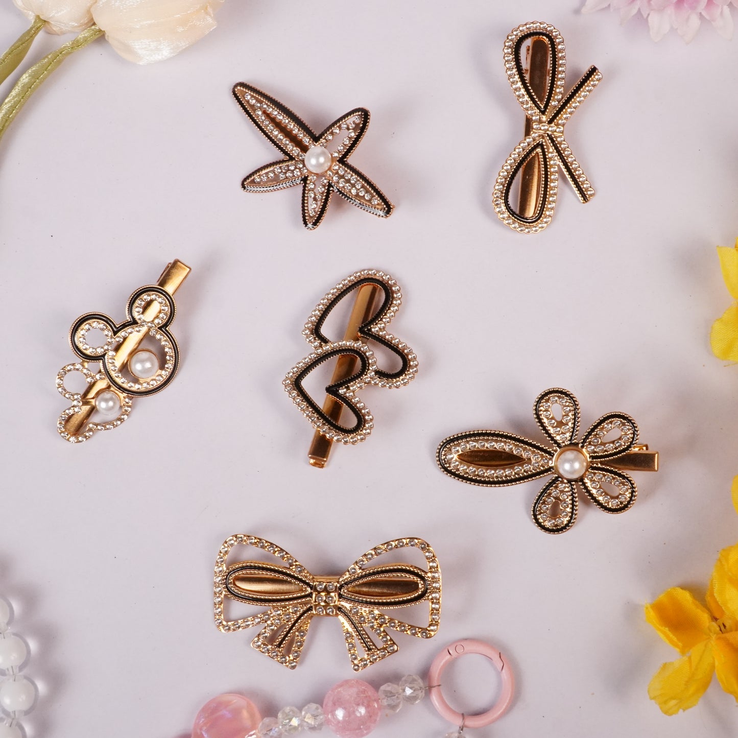Elegant Hair Clips for Women & Girls .
