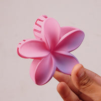 Tropical Blossom Flower Hair Claw Clip – Cute Floral Hold for Effortle