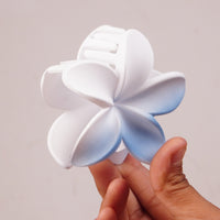 Tropical Blossom Flower Hair Claw Clip – Cute Floral Hold for Effortle