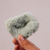Cloud Plush Faux Fur Hair Claw Clip – Ultra-Soft Cozy Hair Accessory