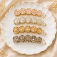 Luxury Crystal Hair Tie Set for Women & Girls