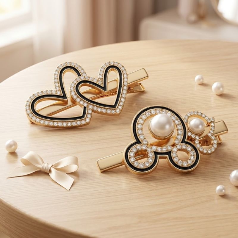 Elegant Hair Clips for Women & Girls .