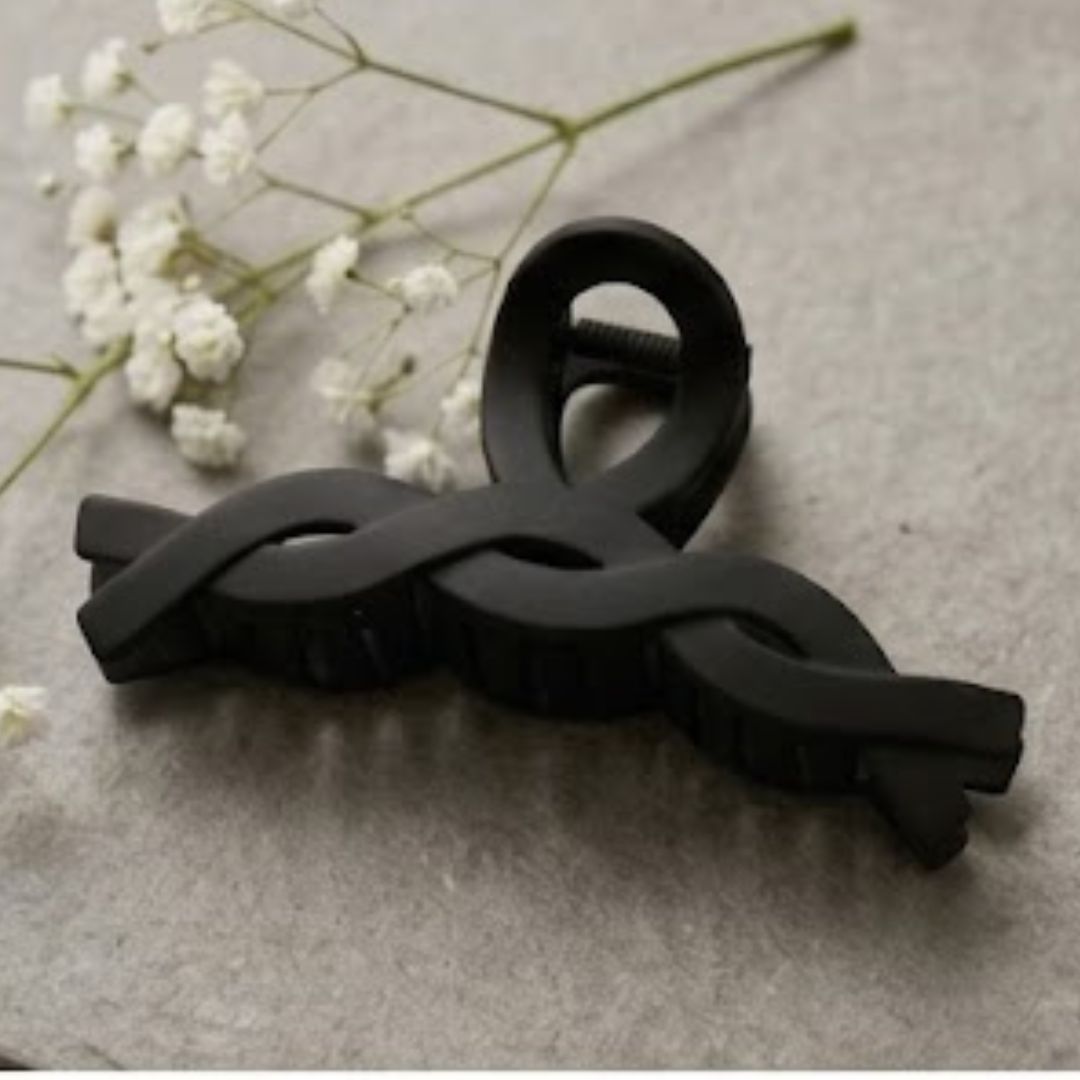 Matte Twist Hair Claw Clip Random Colors