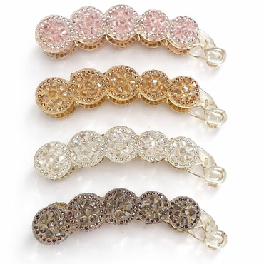 Luxury Crystal Hair Tie Set for Women & Girls