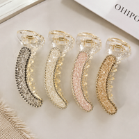 Crystal Luxe Banana Hair Claw