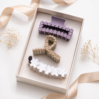 Bloom Petal Hair Clips – Elegant Floral Claw Accessories for Women & Girls