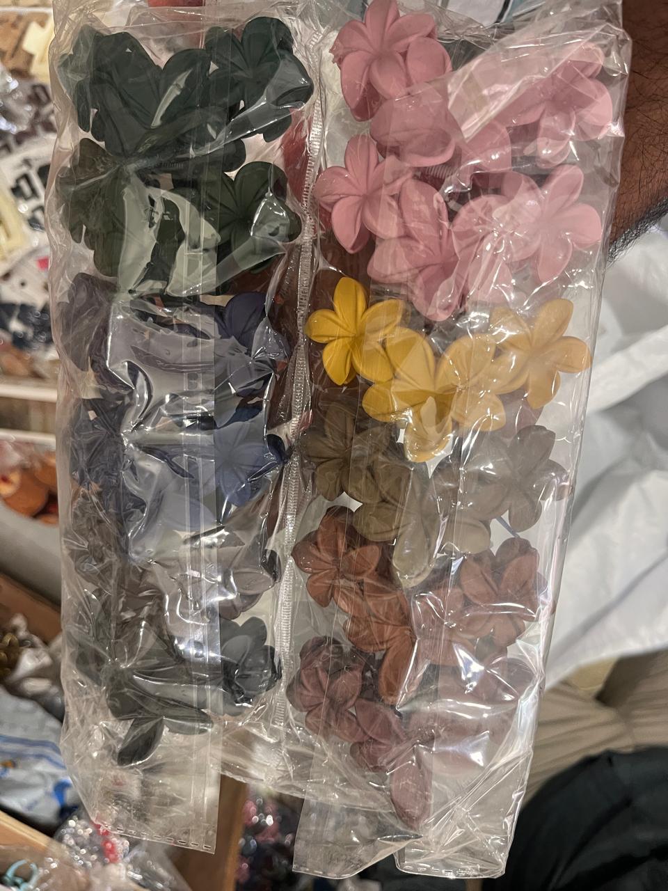Matte Blossom Hair Claw Clip