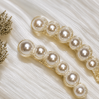 Luxury Pearl Hair Tie for Women & Girls Random Color (one Piece )